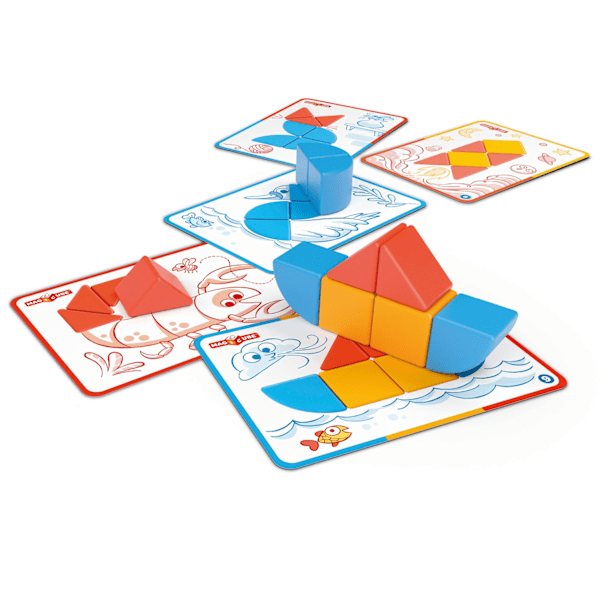 Geomag Magicube Re Shapes Blocks & Cards 16 Pcs