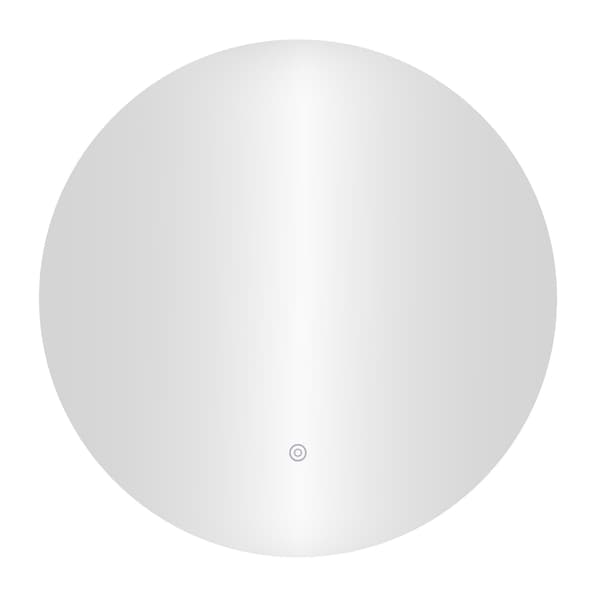 LED-badrumsspegel, 60 cm, 3 ljusfärger, touchknapp