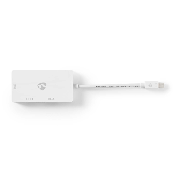 Displayport-adapter | Mini DisplayPort Hane | DVI-D 24+1-Pin Hon