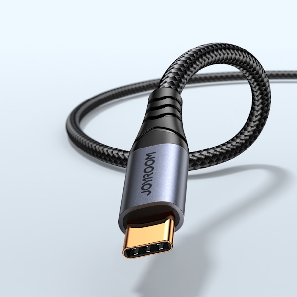 Stereolydkabel til telefon AUX 3,5 mm ministik - USB-C 1,2 m sort
