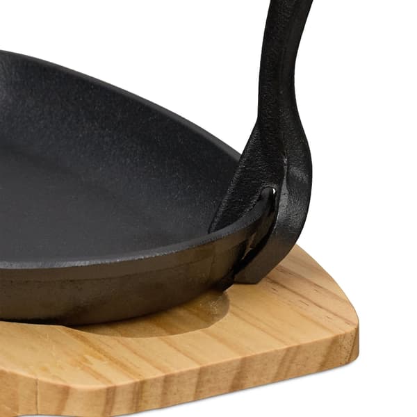 Serveringspanna med träbotten 2-pack
