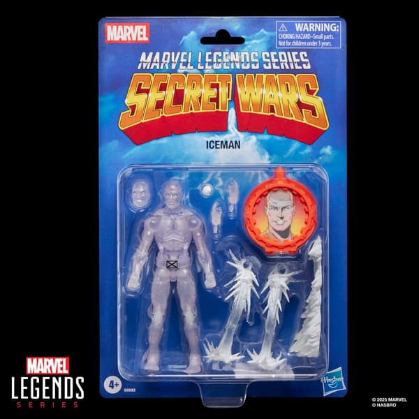 Marvel Legends-serien Secret Wars Iceman-figur 15 cm