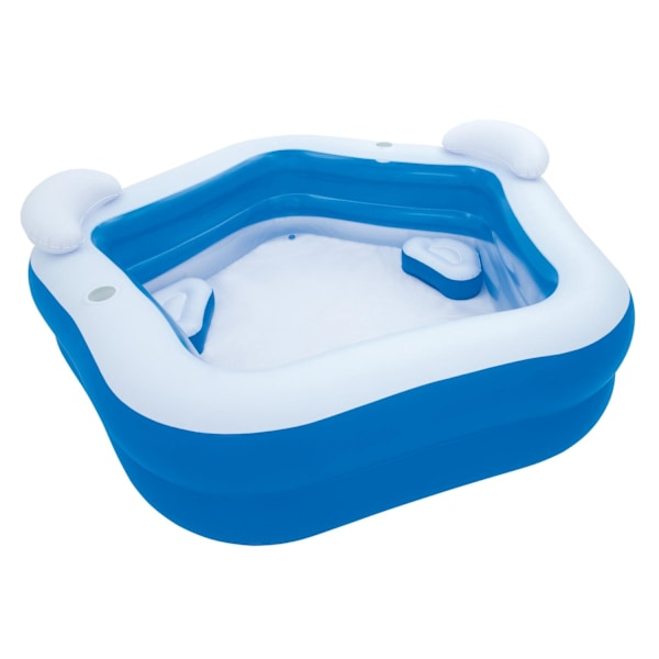 Uppblåsbar pool femkant 213 x 207 x 69 cm Bestway 54153