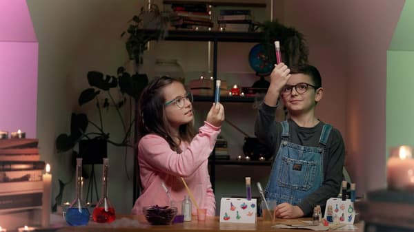 STEM-eliksirsæt til børn, 36 dele, 15 eksperimenter