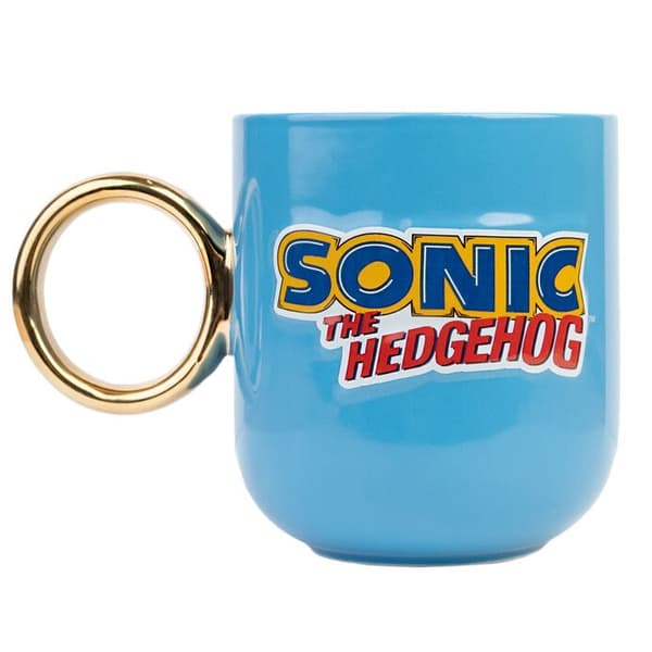 3D Sonic The Hedgehog-krus, 350 ml kapacitet