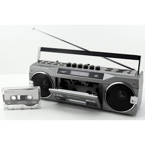 Kasettiradio Stereo Bluetooth SRR80TI Hopea