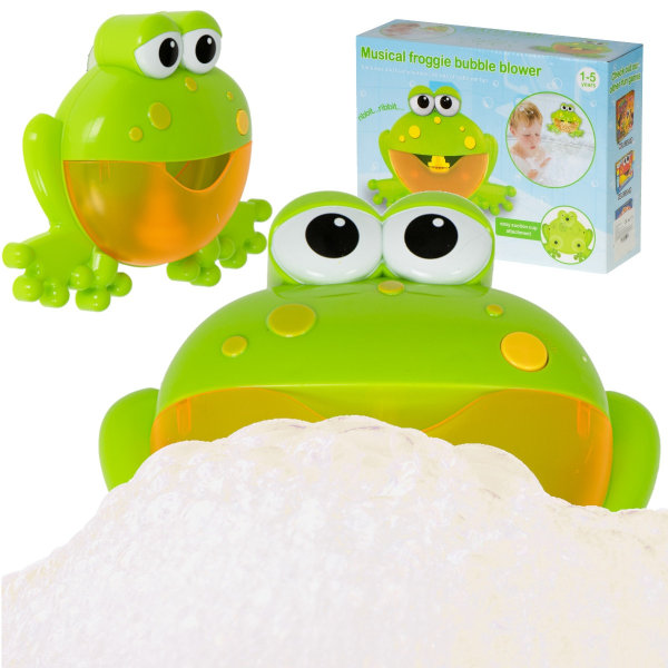 Bubble generator skum bad legetøj frø