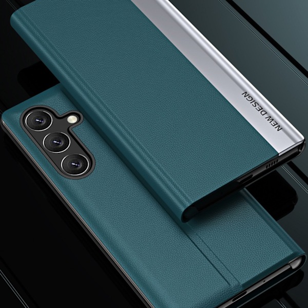 Kotelon kansi läpällä ja teline Xiaomi 13 Lite Sleep Case Pro mustalle