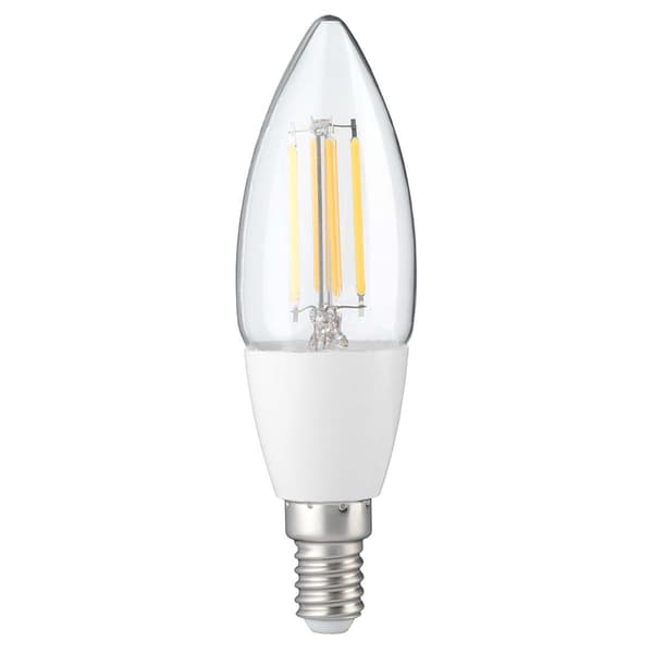 Smart Wi-Fi LED-glødepære, dæmpbar, E14, 450 lumen