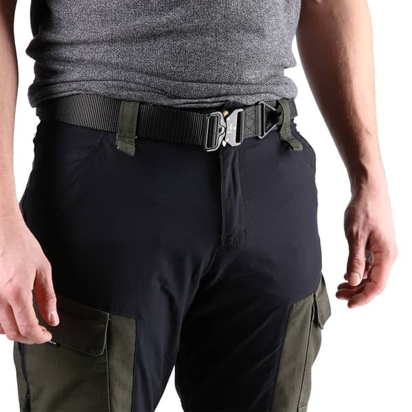 Tactical Belt, Sort, 125 cm, Heavy-Duty