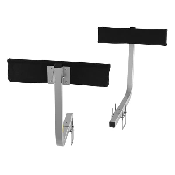 Båttrailer med styrsystem, 2-pack justerbara ståldämpade