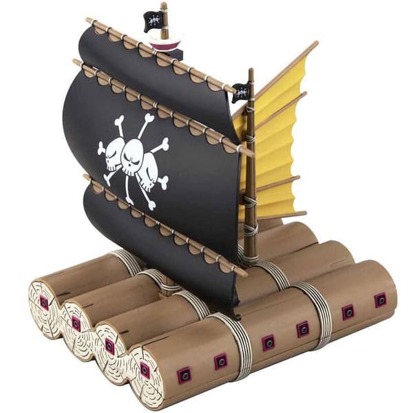 One Piece Model Kit Figur - Marshall D Teach Ship, 15 cm