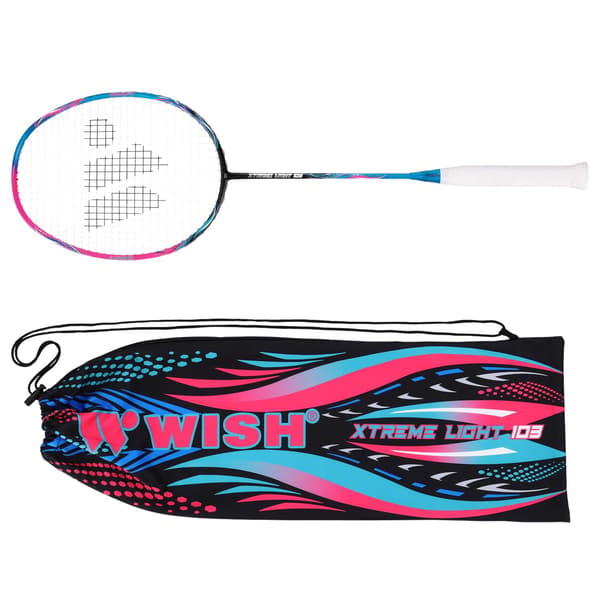Badmintonracket, lätt, hållbar, extrem kontroll
