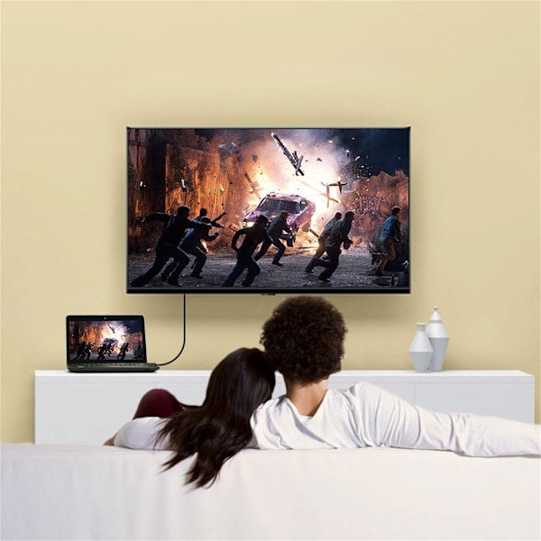 DisplayPort HDR 3D 4K -kaapeli 1 m musta