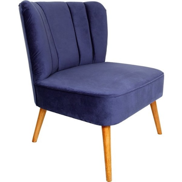 Wing Chair Moon River - Mørkeblå