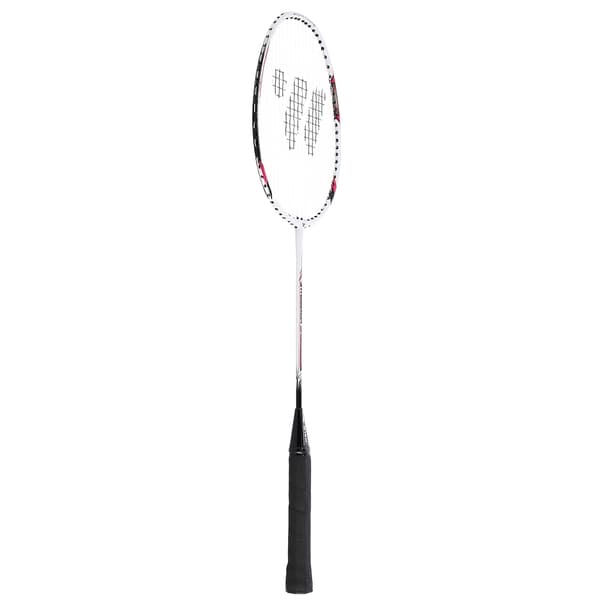Badmintonracket, stål, röd, lätt