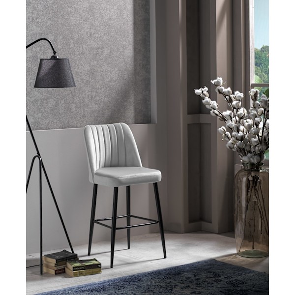 Barstolssæt (2 stk) Vento - Creme