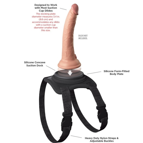 Pipedreams - Body Dock Lap Strap Sele