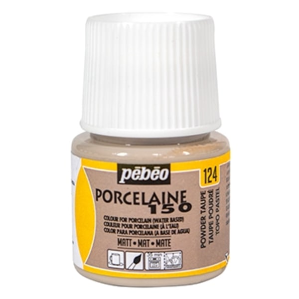 Pebeo Porslin 150 45 ml. - 124 Powder Taupe