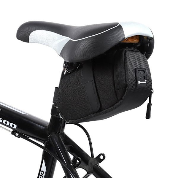 Lille cykelsadeltaske 0,6 l, sort