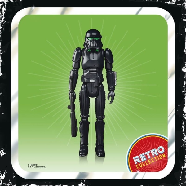 Star Wars The Mandalorian retrokollektion Imperial Death Trooper figur 9,5 cm