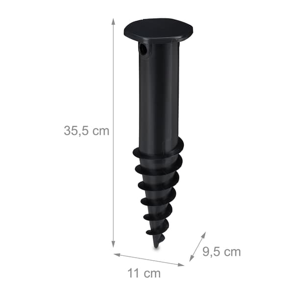 Parasol med nederste ærme