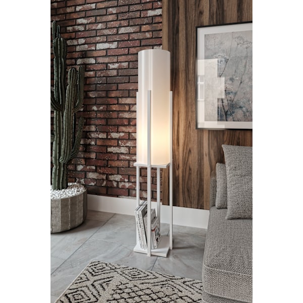Gulvlampe Dor - Hvid