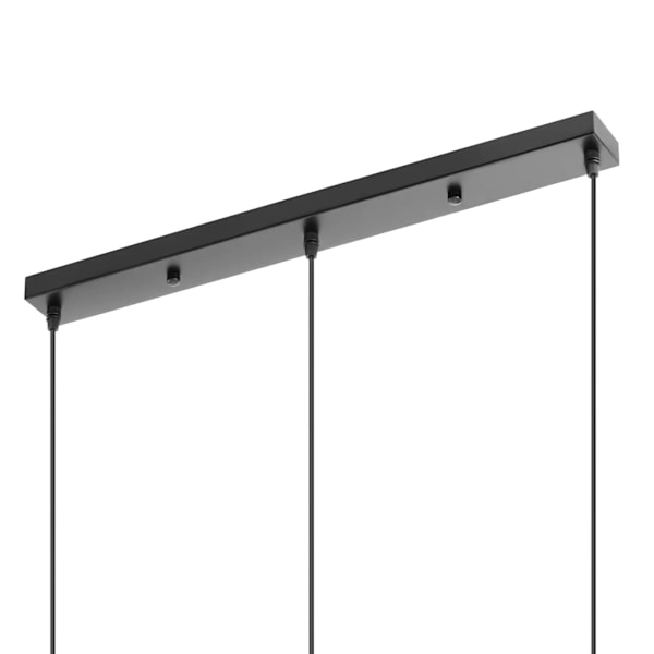 Modern 3-punkts taklampa E27 - glaskulor