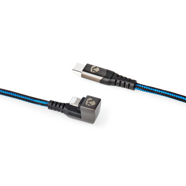 USB-kabel | USB 2.0 | Apple Lightning, 8-stifts | USB-C™ Hane |