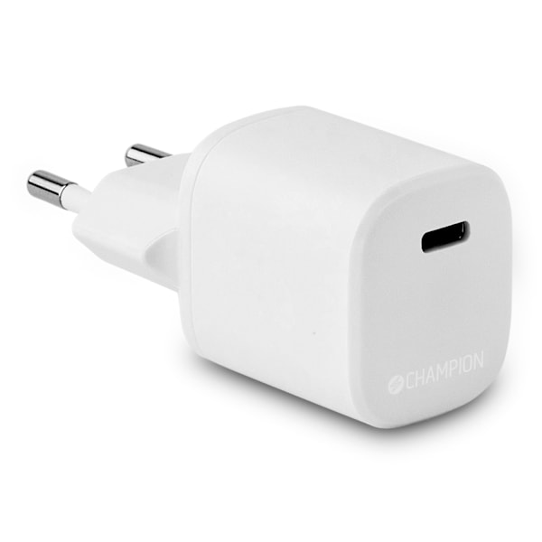 Laddare 20W + USB-C till Lightning Kabel Vit