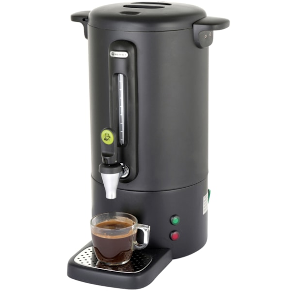 Kaffebrygger med drypfri hane, sort Concept Line 7 l - Hendi 211472