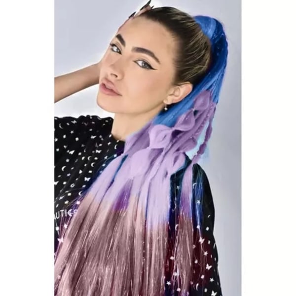 Synteettiset ombre-punokset Soulima 23577