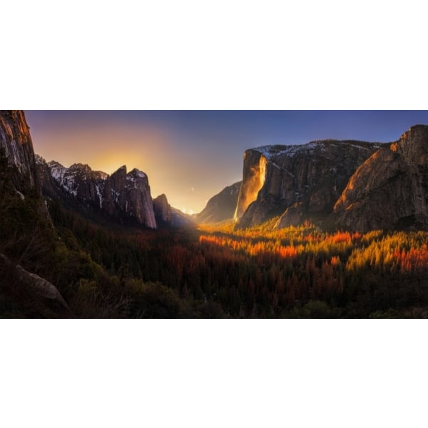 Yosemite Firefall - 30x40 cm