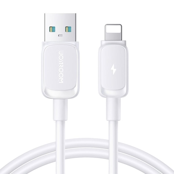 Joyroom USB-A-Lightning-kaapeli, 3A, 1,2 m - valkoinen