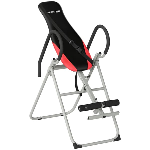 Foldbart inversionsbord, justerbar ankellås, stålramme