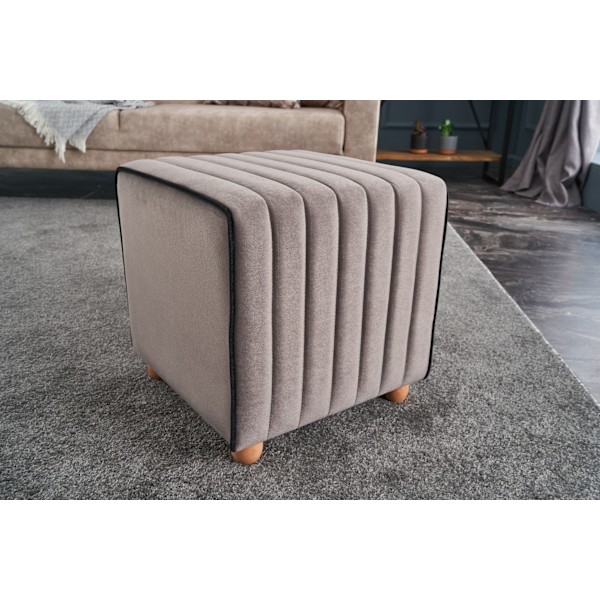 Pouffe Mona Puf - harmaa