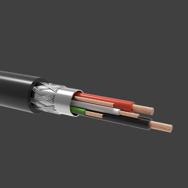 Kabel för skrivarskanner USB-B - USB-A 2.0 10m svart