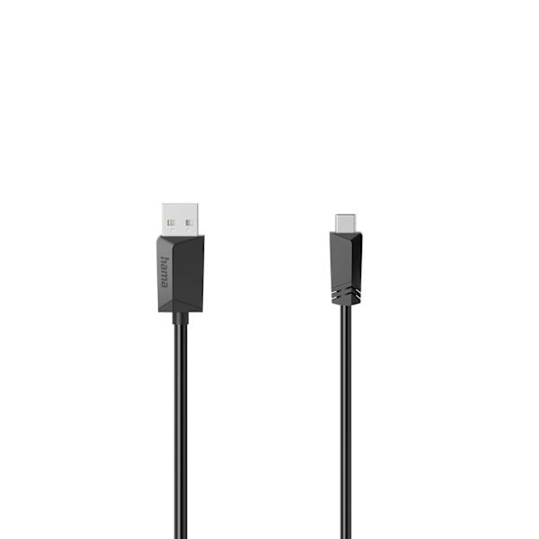 HAMA Cable USB A-USB B Mini 480 Mbit/s Black 1.5m