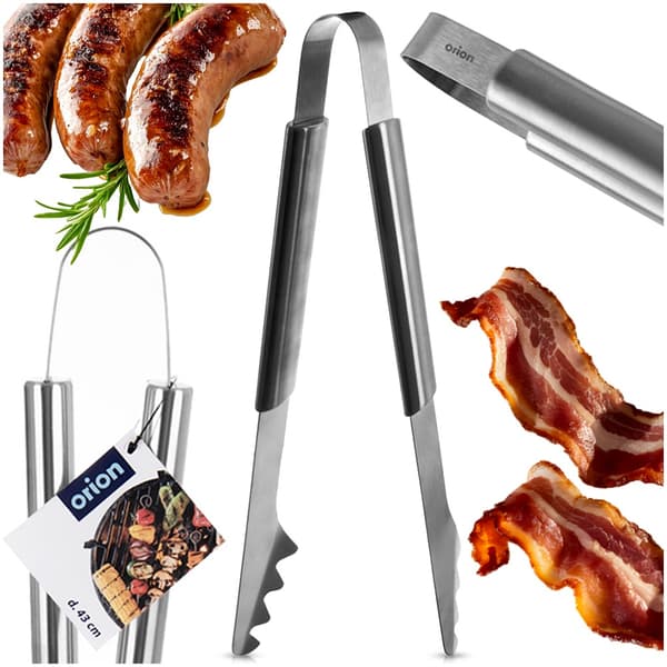 Teräksiset grillipihdit 43 cm