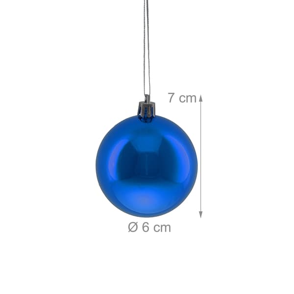 Julgranskulor set, 100 glänsande prydnader