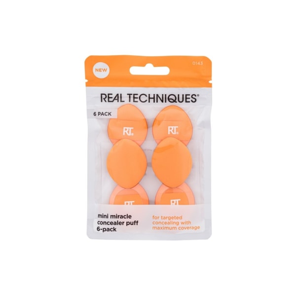 Real Techniques - Mini Miracle Concealer Puff - For Women, 1 Pac