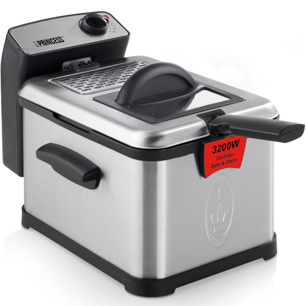 Frituregryde 3L 3200W Superior Frituregryde Sort, Rustfrit stål