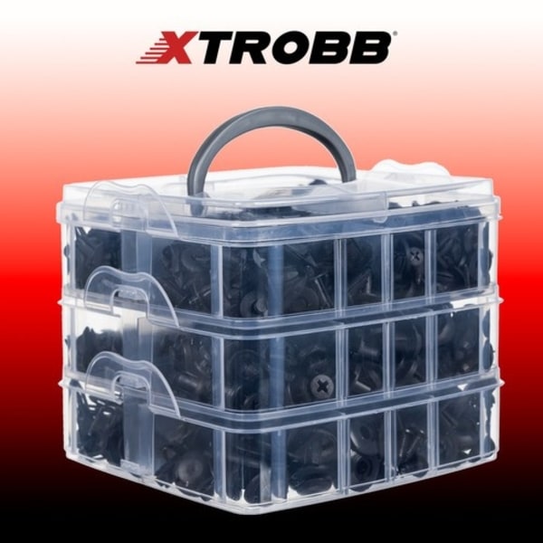 Set med bilklämmor + avdragare Xtrobb 24297