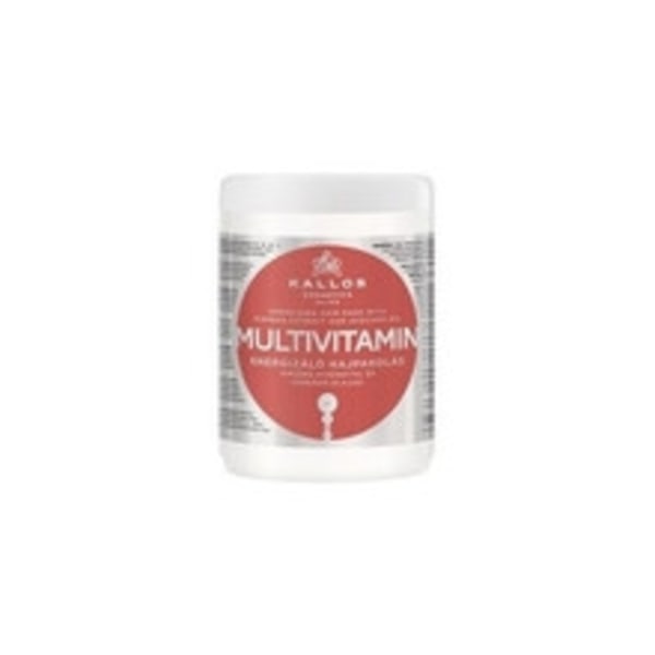 Kallos - Multivitamin with Ginseng Extract and Avocado Hair Mask 1000ml