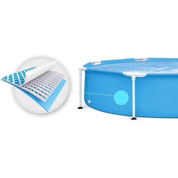Ramme havepool 244 x 51 cm 5in1 INTEX 28205