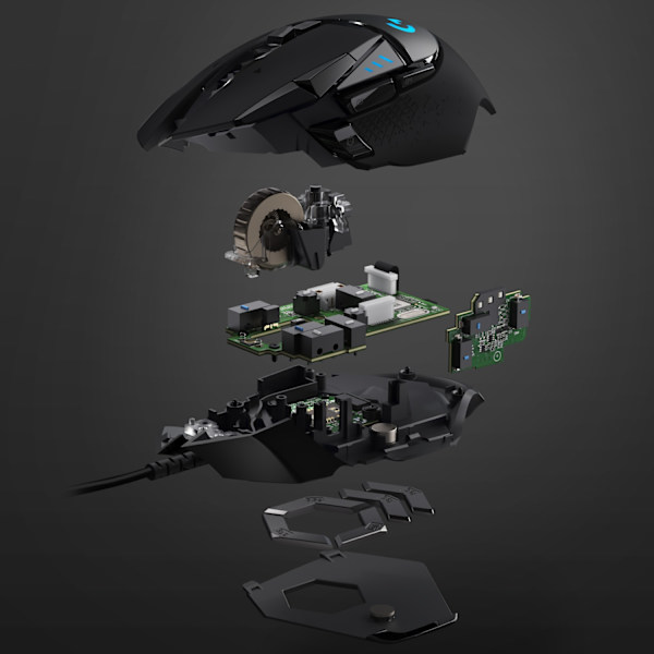 Logitech G502 HERO - gaming mus