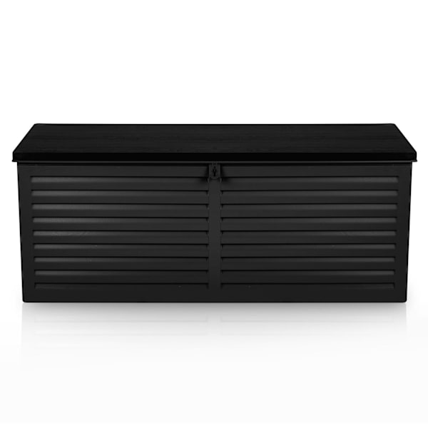 Havekasse 143,5 x 57 x 53,5 cm 390 liter sort