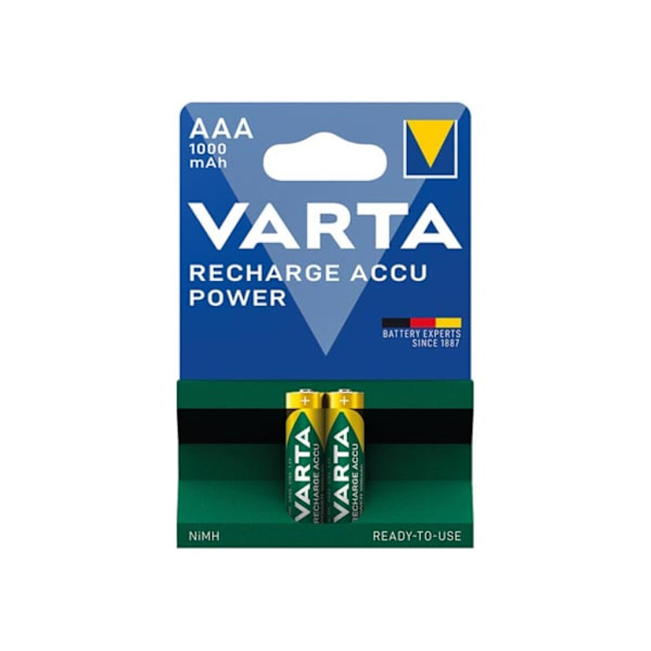 Ni-Mh Hr03 Micro 1,2V- 1000Mah 05703.301.402 (2 stk/Bl)