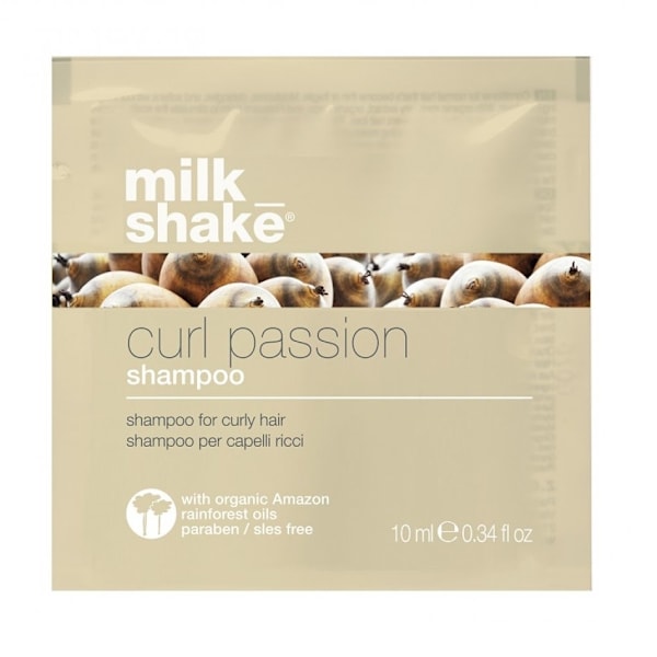 Milk Shake, Curl Passion, Paraben-Free, Hair Shampoo, Softness & Manageability, 10 ml