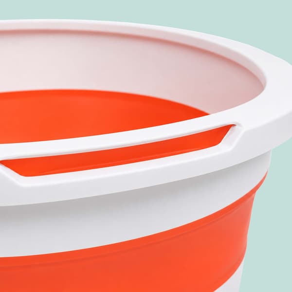 Hopfällbart moppset med mikrofiberdynor och vridsystem